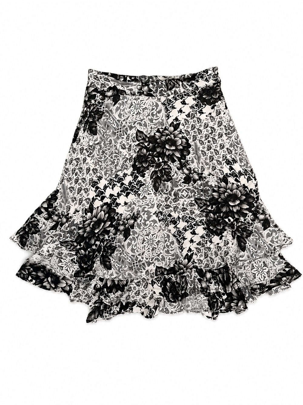 Vintage Peter Nygård 100%
Silk Skirt Small
